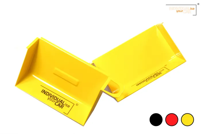 X1 E84 Air Scoops Rot Schwarz Gelb